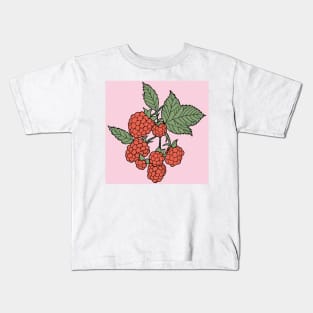 Raspberries Kids T-Shirt